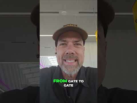 Denver Airport: HUGE! My Terminal B Experience! #shorts