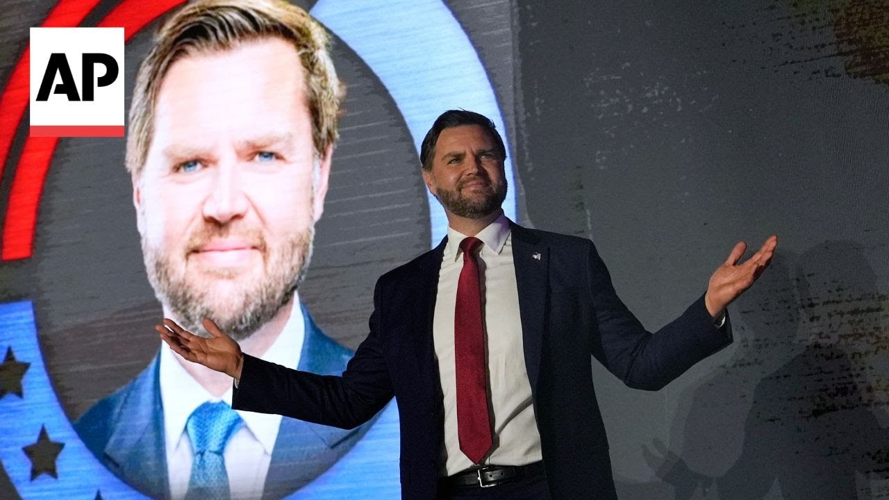 JD Vance calls for reduction in legal immigration at Turning Point event