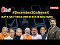 #TeamBharatWins | BJP’s Hat-Trick Win In State Elections | Cong Defeated By 3-1 | NewsX