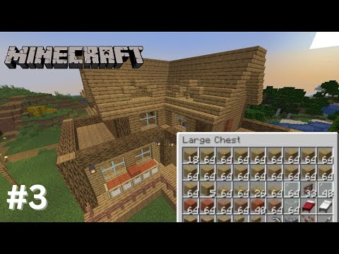 Building My ULTIMATE SURVIVAL HOUSE in Minecraft ! | Minecraft Survival Series #3