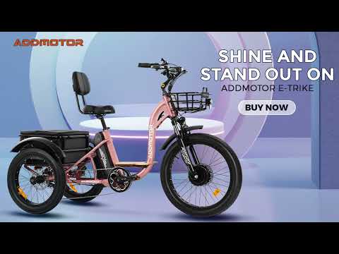 Shine And Stand Out On Addmotor E-Trike