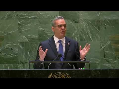 EN VIVO:  Presidente Abinader habla ante la ONU