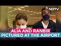Couple Spotting: Ranbir Kapoor And Alia Bhatt At Airport