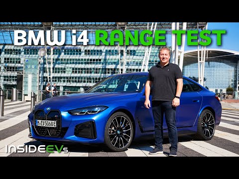 2022 BMW i4 M50: InsideEVs 70 MPH Range Test