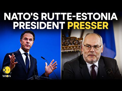 NATO's Mark Rutte Holds Joint Press Conference With President Of Estonia | WION LIVE
