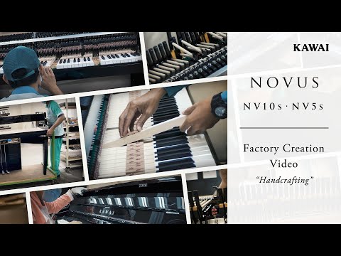 Kawai NOVUS Series Hybrid Piano | Factory creation video - 