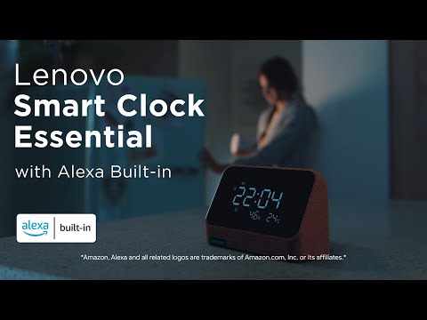 Lenovo Smart Clock Essential with Alexa Built-in Product Tour