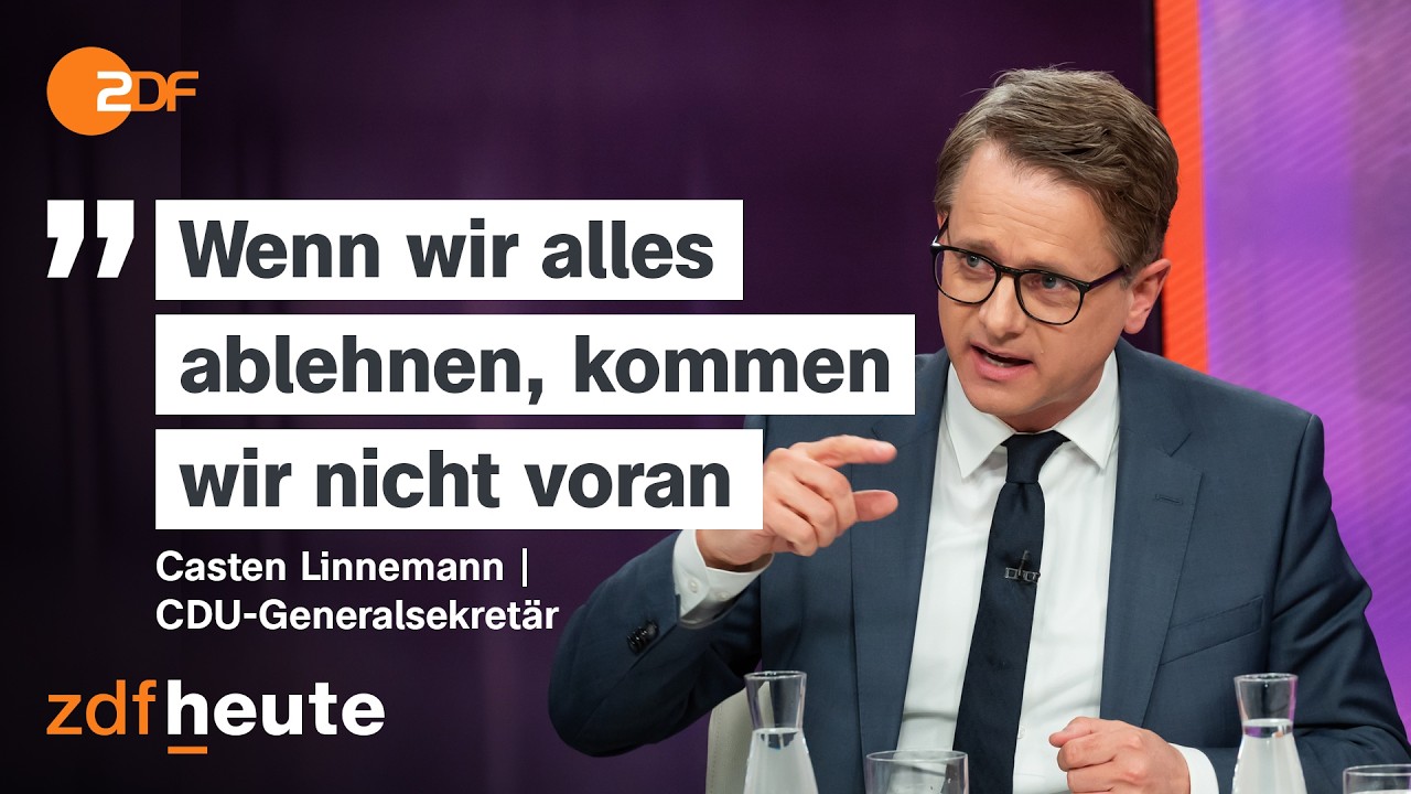 Abstiegsangst im Land – wann liefert Schwarz-Rot? | maybrit illner vom 26. März 2026