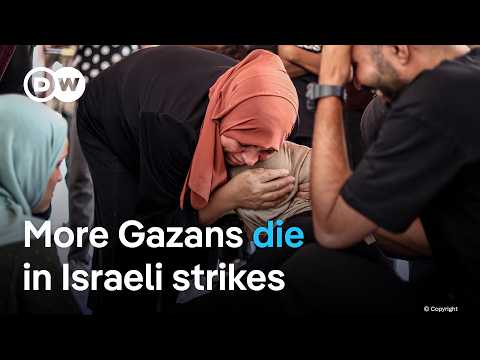 Israel intensifies strikes on Gaza City after ordering people to evacuate to the south | DW News