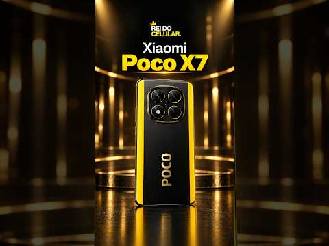 Direto do cofre do Rei: Xiaomi Poco X7 #Shorts