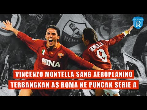 Vincenzo Montella: Sang Aeroplanino yang Terbangkan AS Roma ke Puncak Serie A