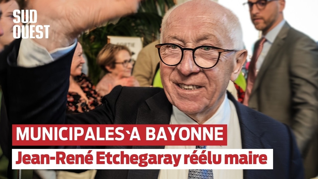 Municipales à Bayonne : Jean-René Etchegaray réélu maire pour un troisième mandat