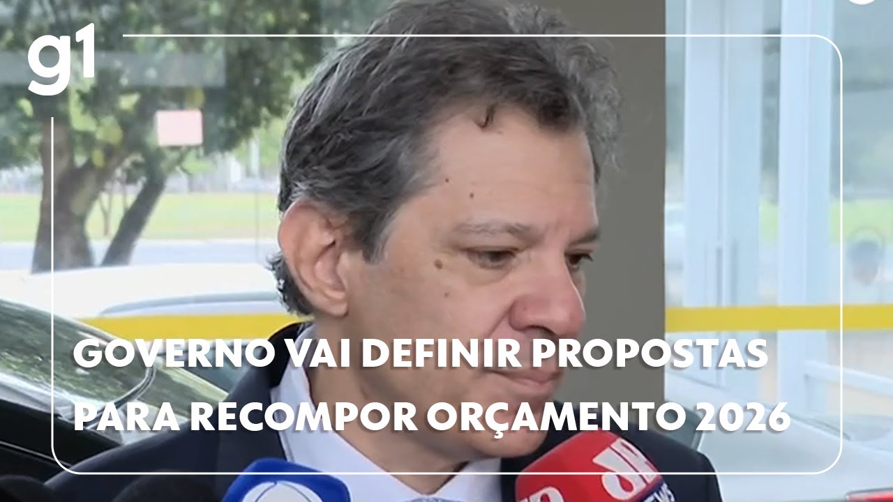 Fernando Haddad diz que proposta sobre orçamento de 2026 será definida ainda hoje