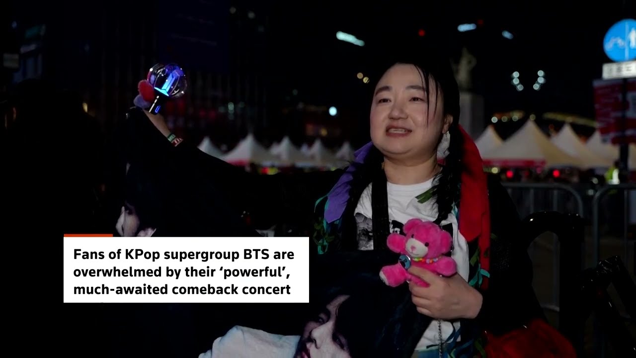 Fans rejoice after BTS' comeback concert