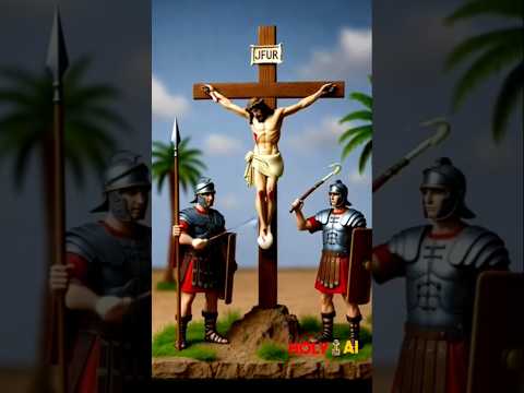 🔥 “Jesus on the Cross 😢 | His Ultimate Sacrifice”#shortsfeed #ai