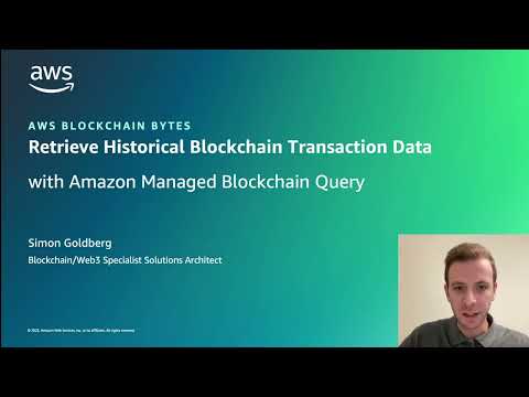 Retrieve historical blockchain transaction data with Amazon Managed Blockchain Query