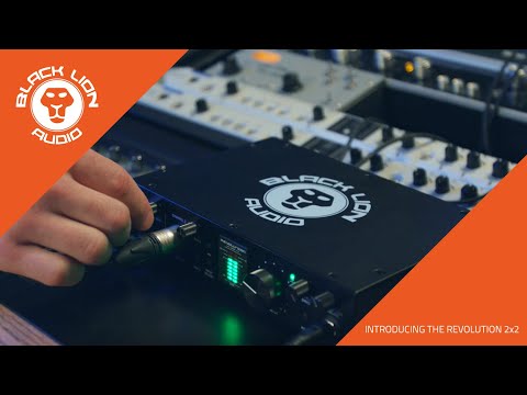 Black Lion Audio // Introducing the Revolution 2x2 featuring Studio One Artist