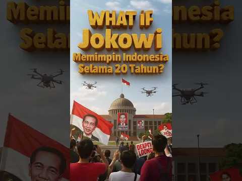 WHAT IF Jokowi Pimpin 20 Tahun & INDONESIA ROBOH?! 😱 #shorts #whatif