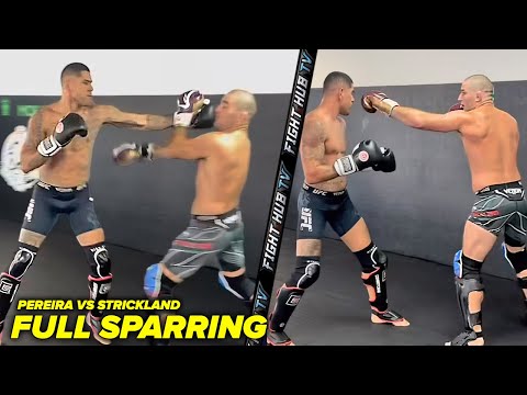 Alex Pereira vs Sean Strickland – Full SPARRING Video