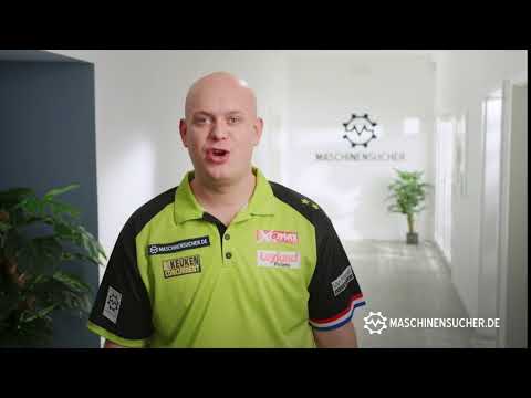 Michael van Gerwen - Die Nr. 1 im Darts empfiehlt die Nr. 1 für Gebrauchtmaschinen