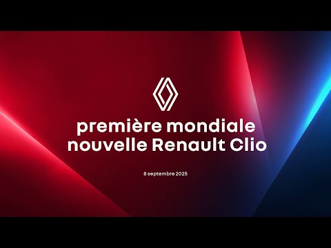 Première mondiale nouvelle Renault Clio - 8 Septembre 2025