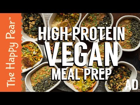 High Protein Vegan Meal Prep with Waitrose #AD