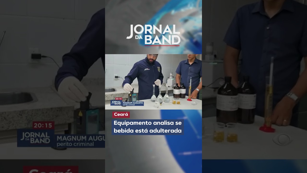 Equipamento analisa se bebida está adulterada
