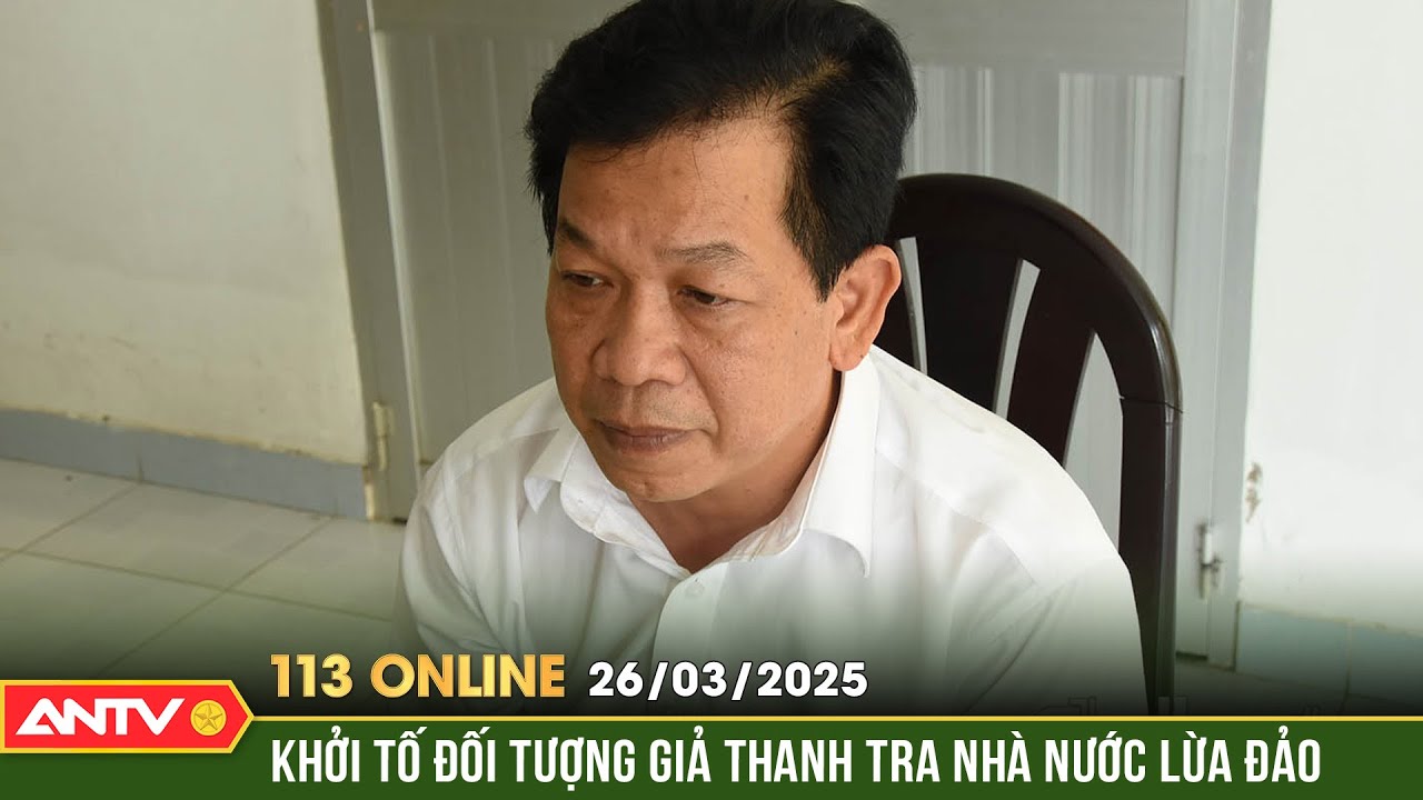 Giả cán bộ Thanh tra đến các quán cà phê “xin quà” | Bản tin 113 online ngày 26/3 |ANTV