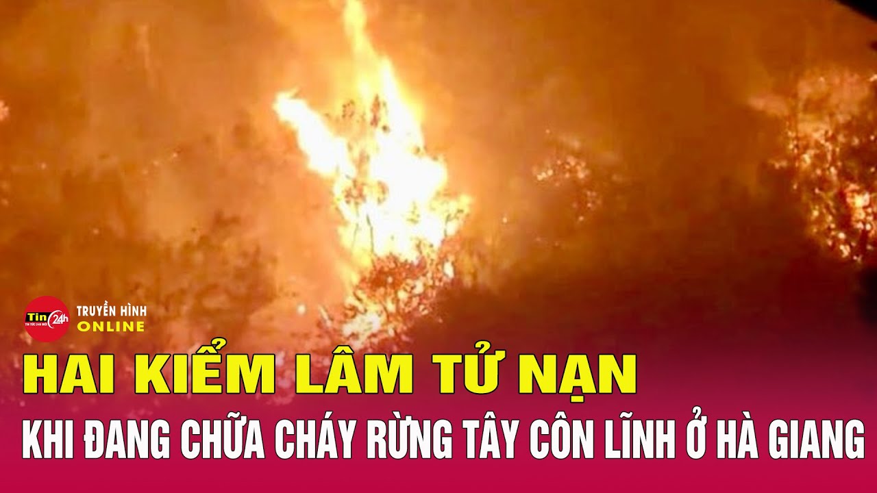 Hai cán bộ kiểm lâm tử nạn khi chữa cháy rừng tại Hà Giang | Tin tức mới nhất hôm nay 27/4