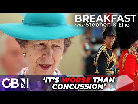 'It's WORSE than concussion': Princess Anne to REMAIN in hospital in latest blow to royals