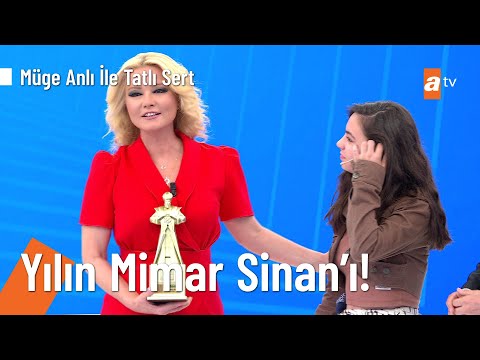 Müge Anlı'ya yılın Mimar Sinan'ı ödülü - @Müge Anlı ile Tatlı Sert 27 Mayıs 2022