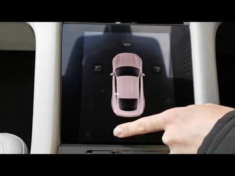 EVision Electric Vehicles: How To Open And Close The Boot Or Trunk On The Porsche Taycan EV