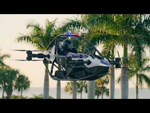Jetson ONE - Police got a Flying Car in Florida — Image supplied by the source.