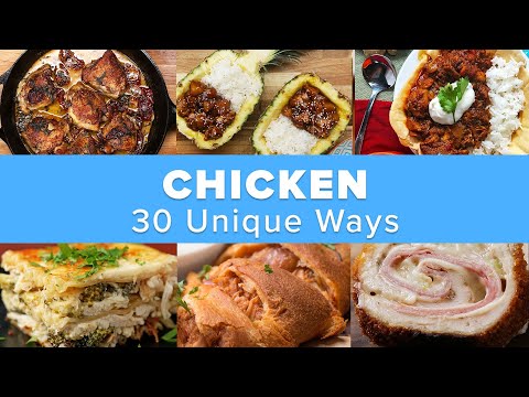 30 Unique Chicken Recipes