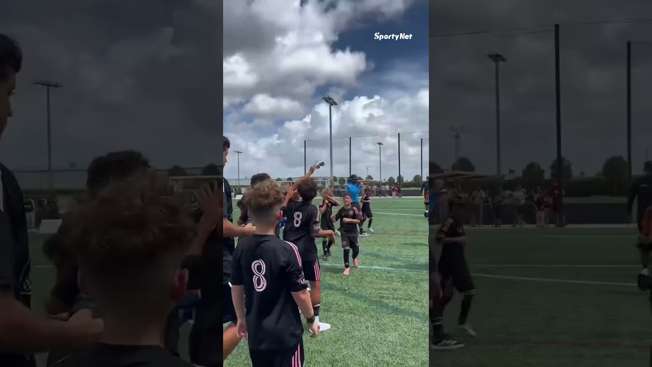 FILHO DO MESSI FAZ GOLAÇO DE FALTA NA BASE DO INTER MIAMI