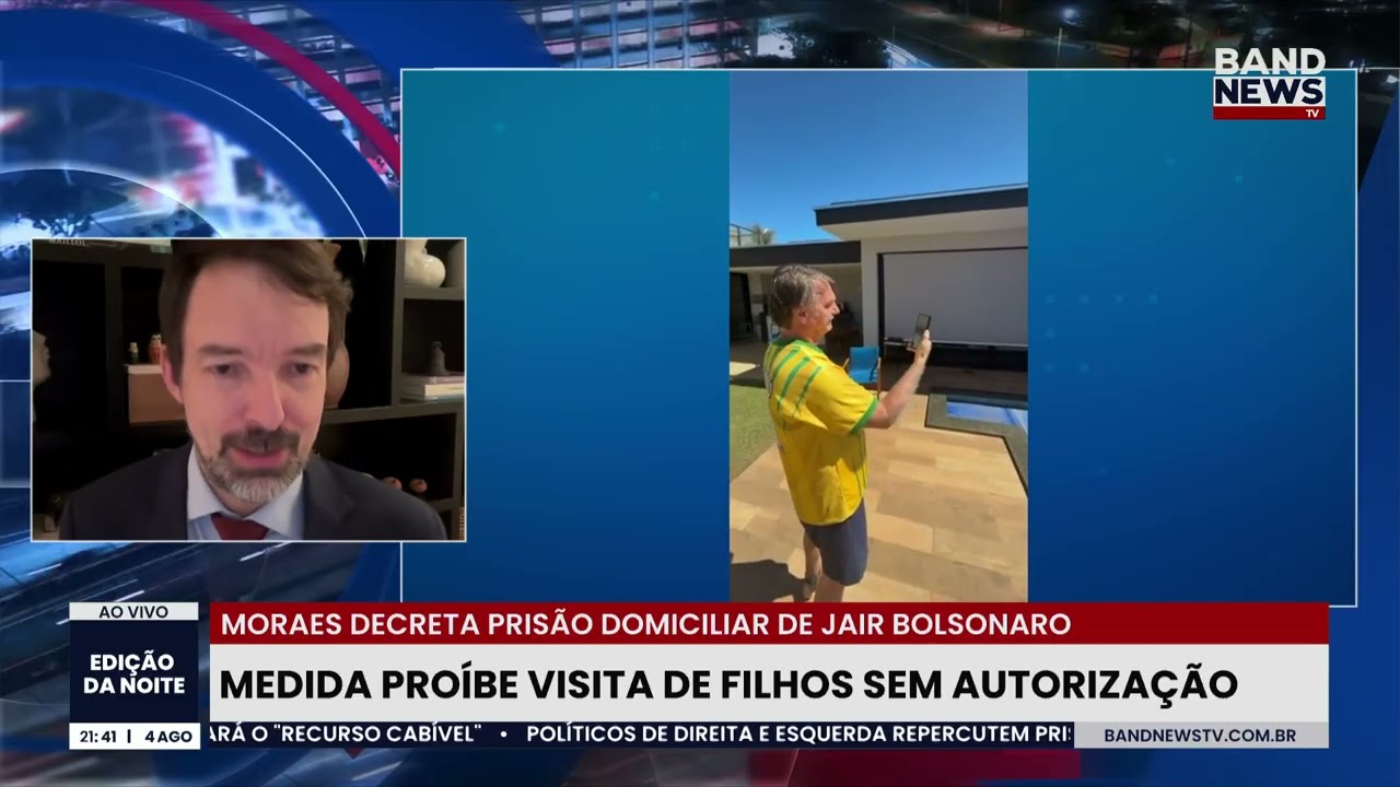 PF fez buscas na casa de Jair Bolsonaro e apreendeu celular | BandNews TV