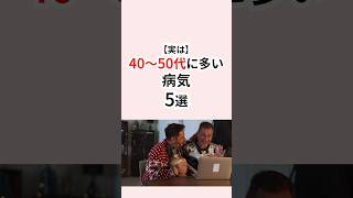 実は40〜50代に多い病気 #更年期障害