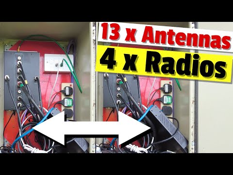 Preparing 13 Antennas to 4 Radios - New Project