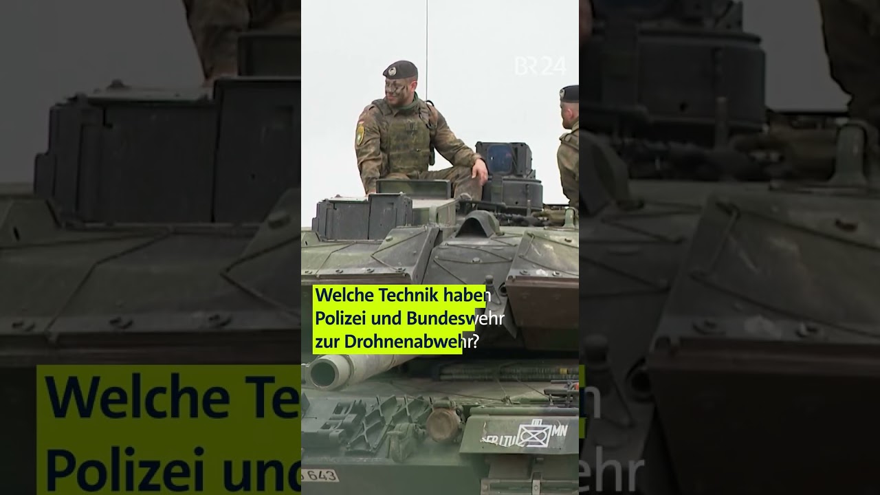 Drohnenabwehr in Deutschland - was plant die Bundesregierung? | BR24 shorts