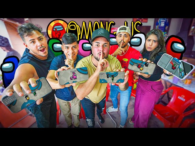 JOGANDO AMOGG US COM OS MEUS AMIGOS DEPOIS DE MUITO TEMPO 😱