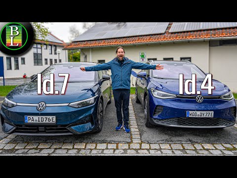 VW Id.4 (2024) Pro vs Id.7 Pro - Consumption