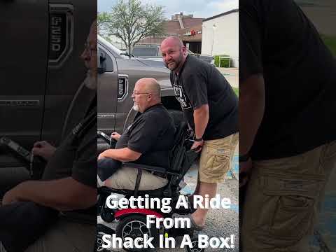 Getting A Ride From Shack In A Box Hamvention 2024 #hamradiotube #hamvention