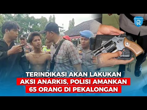 Terindikasi akan Lakukan Aksi Anarkis, Polisi Amankan 65 Orang di Pekalongan
