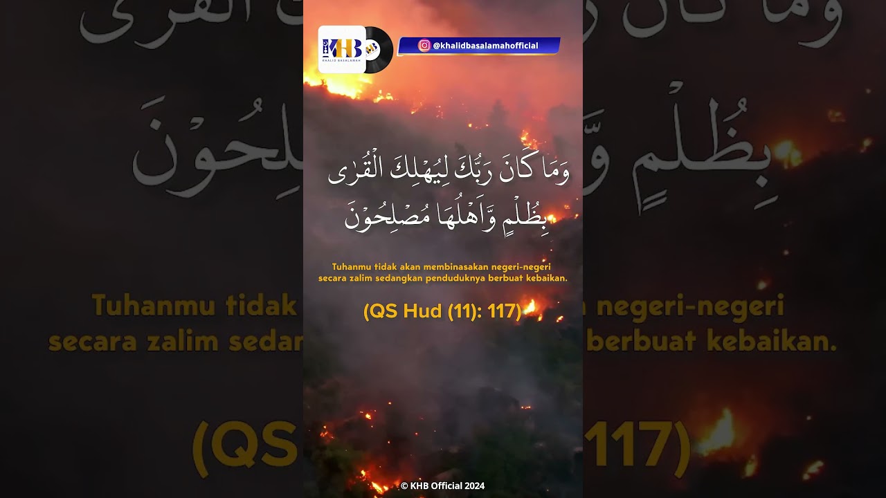 ALLAH TIDAK MUNGKIN ZALIM KEPADA HAMBANYA