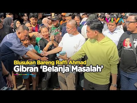 Cara Gibran ‘Belanja Masalah’, Blusukan Masuk Gang Sempit Jakarta – VIVA.co.id 