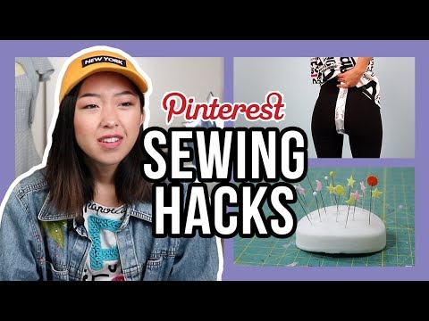 10 Sewing Hacks from Pinterest!