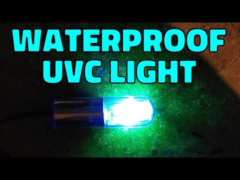 Waterproof germicidal light teardown - with schematic