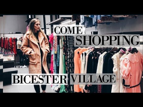 COME SHOPPING AT BICESTER VILLAGE WITH ME - LUXURY SHOPPING