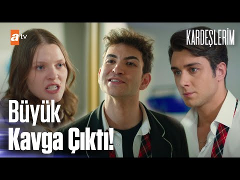 Sınıfta kavga: Tolga psikolojik savaş başlattı! - Kardeşlerim 41. Bölüm