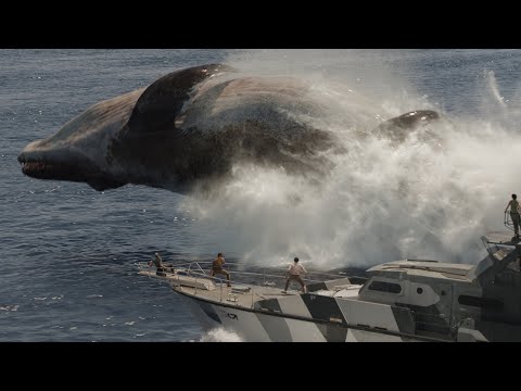映画『ジュラシック・ワールド／復活の大地』本編映像【モササウルスとの海上戦】＜8月8日(金)全国ロードショー＞
